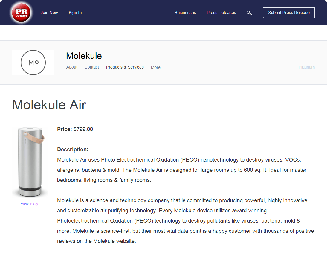 Product Directory & Service Directory